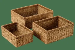 Outlet CASA MYKONOS Panier Tiroir L Naturel