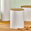 New CASA NAGINI Boîte Conservation Pour Biscuits Blanc, Naturel