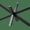 Clearance CASA NEW OAK Pied De Table Noir