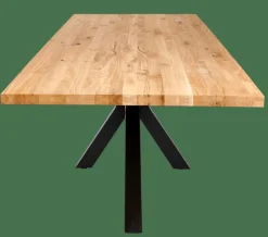 Clearance CASA NEW OAK Pied De Table Noir