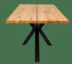Clearance CASA NEW OAK Pied De Table Noir