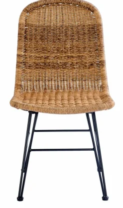 Outlet CASA NEW OAK Pieds De Table A Noir