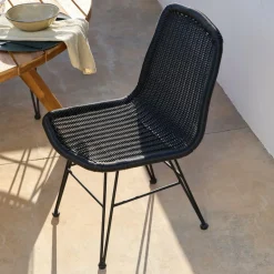 Outlet CASA NEW OAK Pieds De Table A Noir
