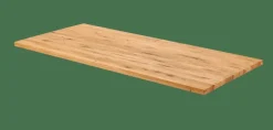 Clearance CASA NEW OAK Table à Manger Avec Pieds U En Métal