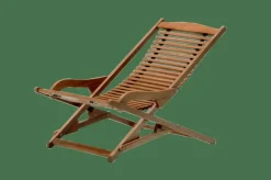 CASA NEW VIP Chaise Relax Sans Repose-pied Naturel