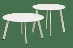 Clearance CASA NURIO Table Lounge Blanc Mat