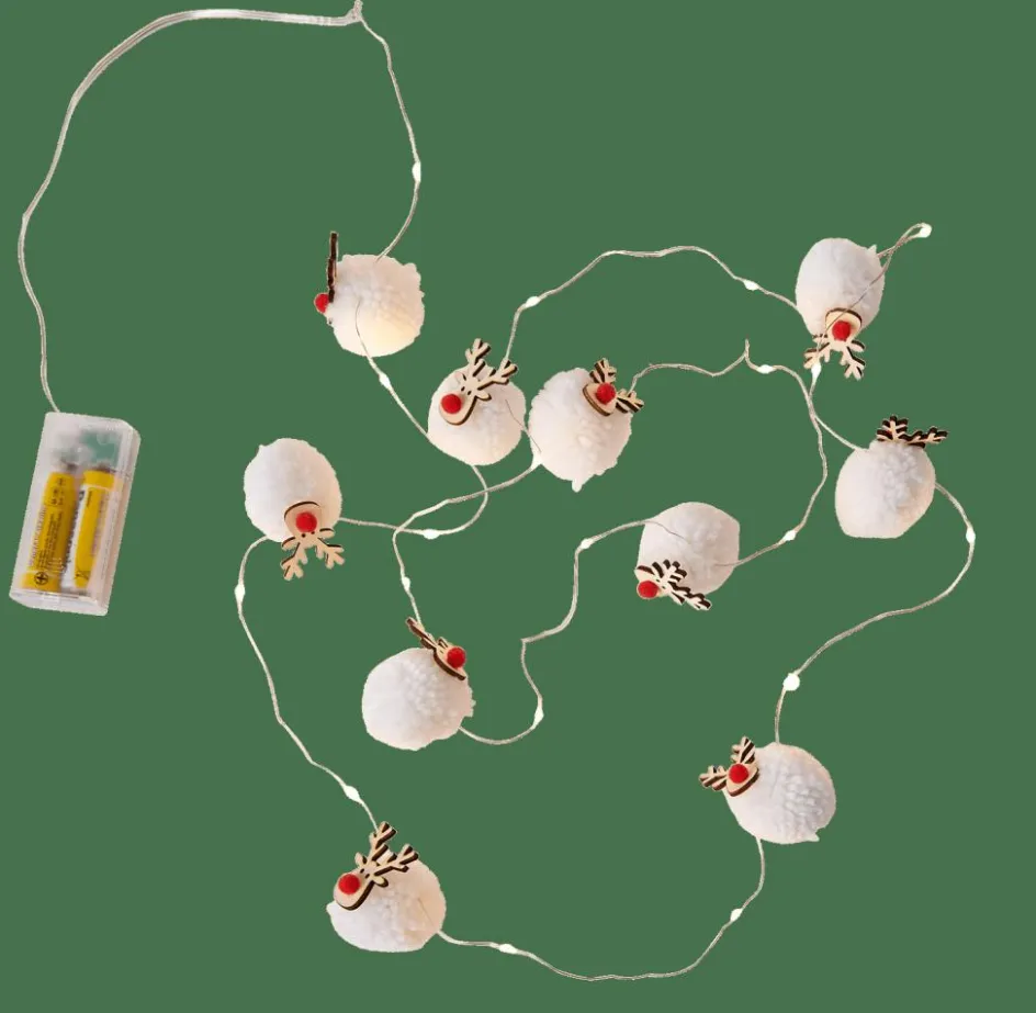 Online CASA OH DEER Guirlande Lumineuse Avec 20 LEDs Blanc