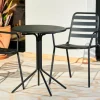 Hot CASA OLAV Table Bistrot Noir