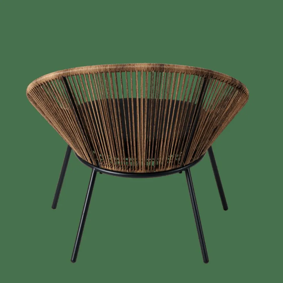 Discount CASA PAPAYO Chaise Lounge Avec Coussin Naturel