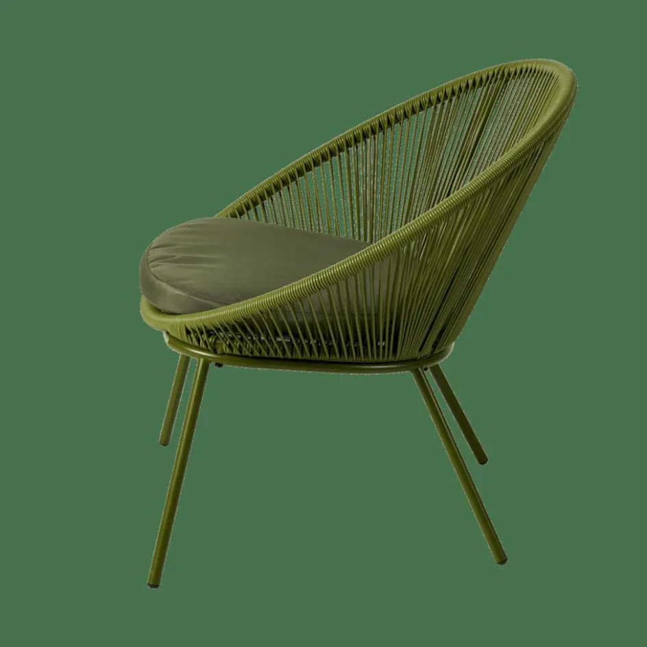 Discount CASA PAPAYO Chaise Lounge Avec Coussin Vert