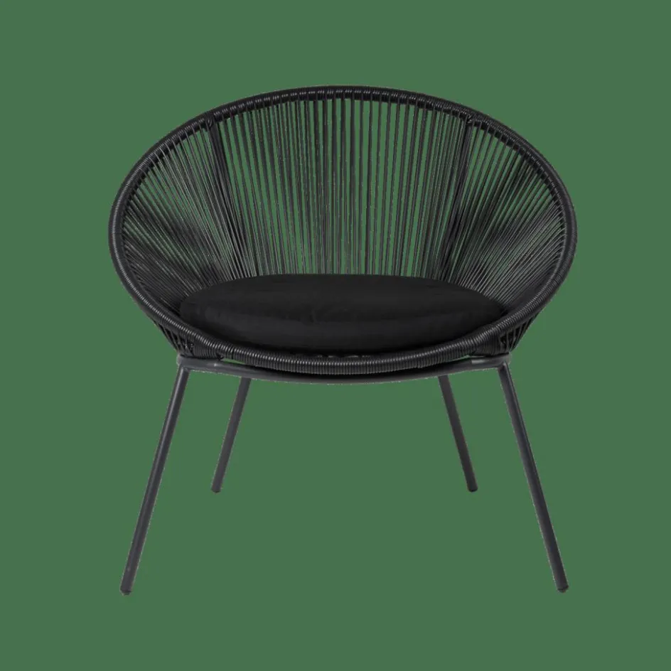 New CASA PAPAYO Chaise Lounge Noir