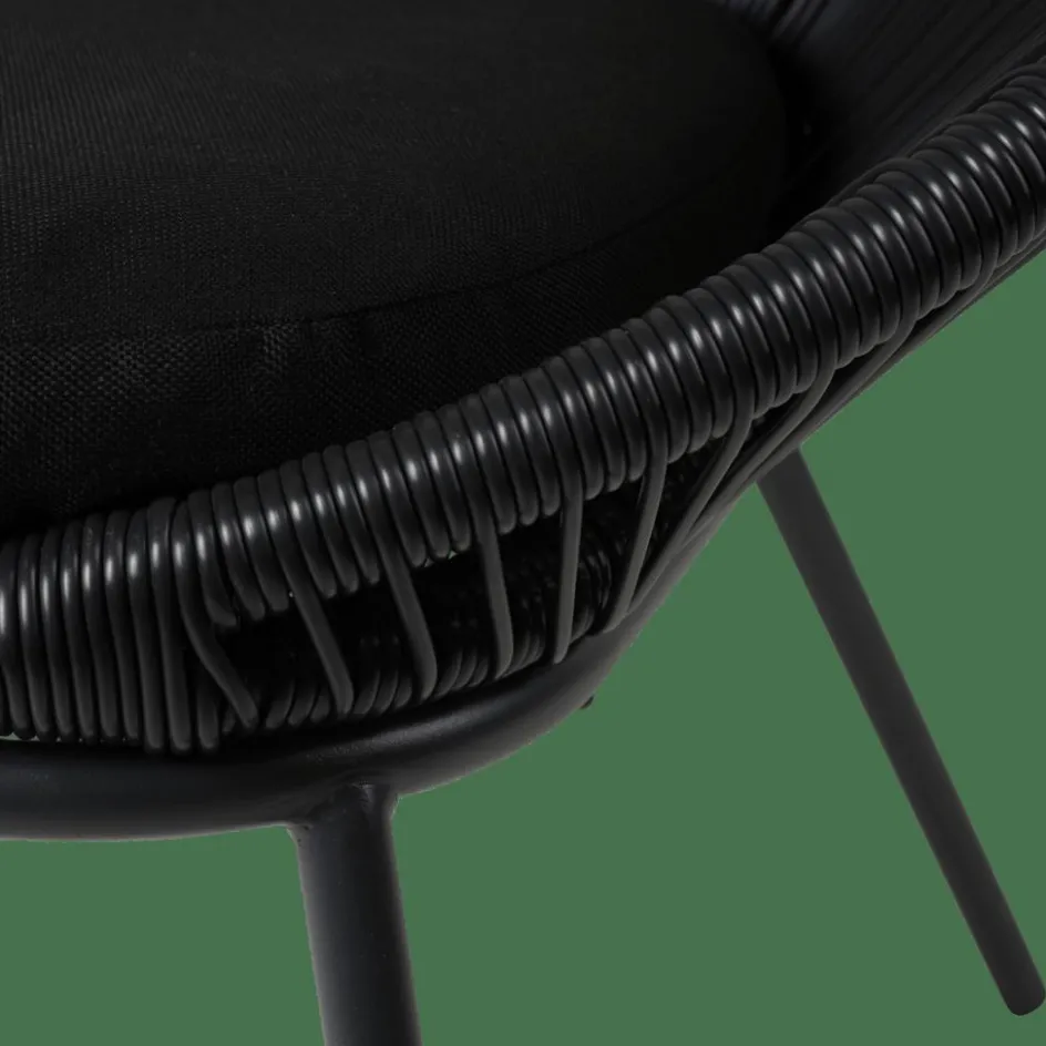 New CASA PAPAYO Chaise Lounge Noir