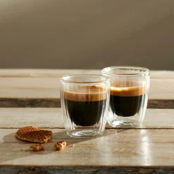 Clearance CASA PAUSA Verre Double Paroi Set De 2 12,5 CL Transparent