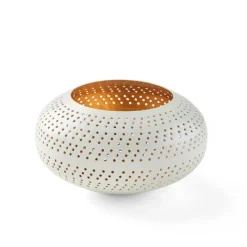 Outlet CASA PERFORATO Support Bougie Chauffe-plat Brun Foncé