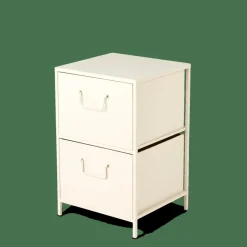 New CASA PHARMA Armoire à 2 Tiroirs Sable