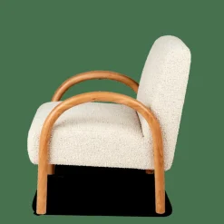 CASA PHOEBE Fauteuil Blanc