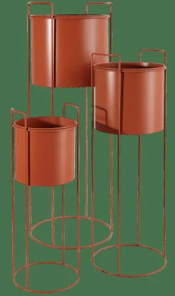 Clearance CASA PLUTO Pot De Fleurs Terre Cuite