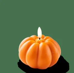 Sale CASA PUMPI Bougie Led Orange