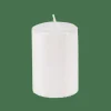 Discount CASA PURE Bougie Cylindrique Blanc