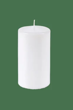 Clearance CASA PURE Bougie Cylindrique Blanc