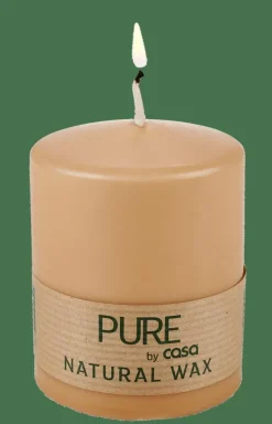 Sale CASA PURE Bougie Cylindrique Beige