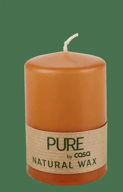 Sale CASA PURE Bougie Cylindrique Caramel