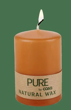 Sale CASA PURE Bougie Cylindrique Caramel