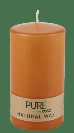 Hot CASA PURE Bougie Cylindrique Caramel