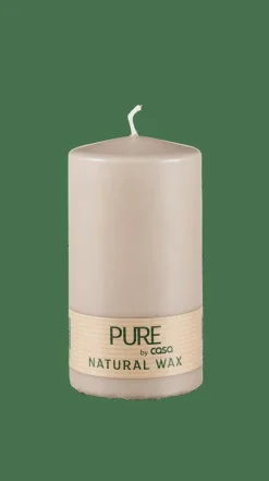 Outlet CASA PURE Bougie Cylindrique Gris