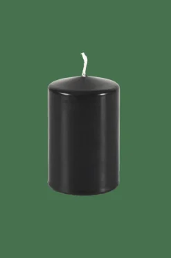 New CASA PURE Bougie Cylindrique Noir