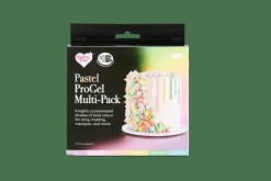 Hot CASA RAINBOWDUST 6 Gels Colorants Pâte à Sucre Couleurs Pastel Diverses Couleurs