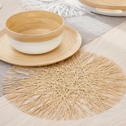 Online CASA RAMI Set De Table Naturel