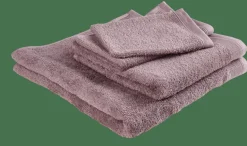 Hot CASA RECYCLE Serviette De Bain Mauve