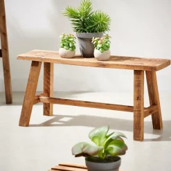 Hot CASA RECYCLE Table à Plantes Naturel