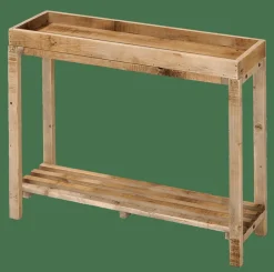 Outlet CASA RECYCLE Table à Plantes Naturel