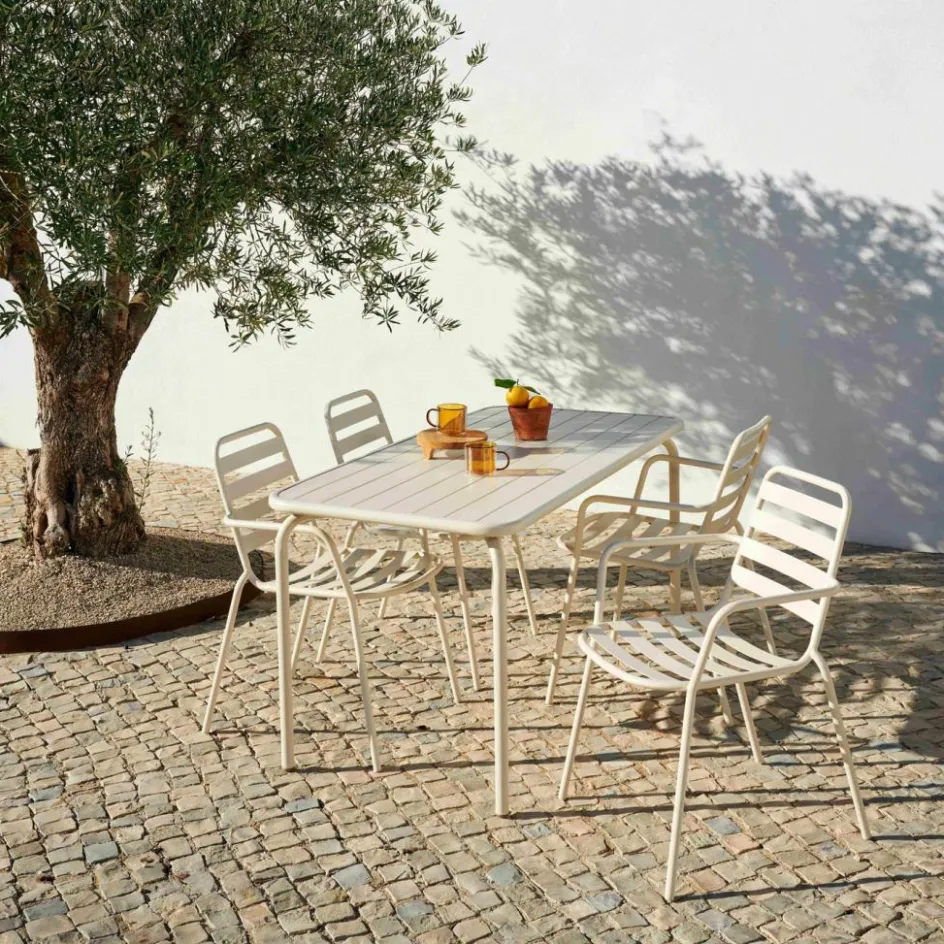 New CASA REKTA & LIVA Set De Jardin Sable