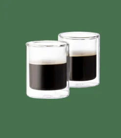New CASA RELAX Verre Double Paroi Set De 2 12 CL Transparent