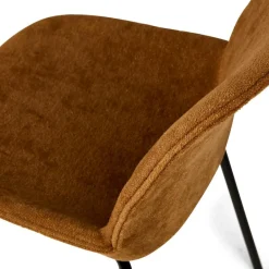 Outlet CASA REMI Chaise De Salle à Manger Brun