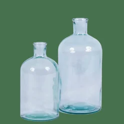 Clearance CASA RETRO Vase Bouteille Transparent