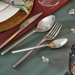 New CASA RINA Set De Table Blanc