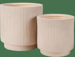 Outlet CASA ROMA CREME Pot De Jardin Crème
