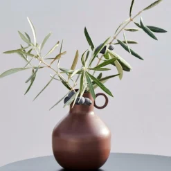 Sale CASA RONDO Vase Brun Foncé