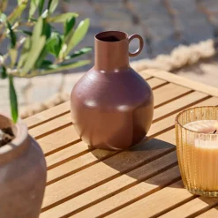 Sale CASA RONDO Vase Brun Foncé
