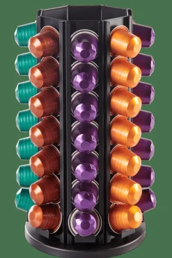 Outlet CASA ROTATE Porte-capsules Noir