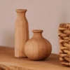 Online CASA RUBBERWOOD Vase Déco Naturel