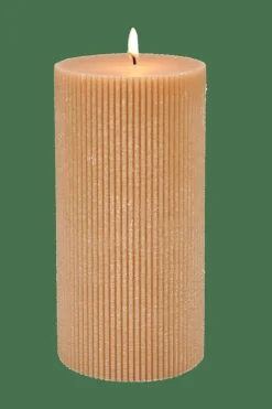 Hot CASA RUSTIC Rib Bougie Ocre