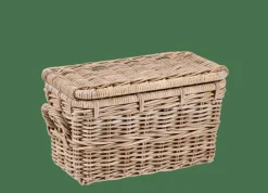 Outlet CASA SAVANNAH Coffre De Rangement Gris