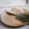 Hot CASA SILVERFOIL Assiette Déco Argent