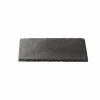 Outlet CASA SLATE Assiette Noir