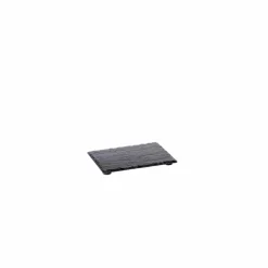 Discount CASA SLATE Assiette Noir